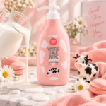 Cathy Doll White Milk Shine Body Lotion Clinical Hydration & Radiant Body Care
