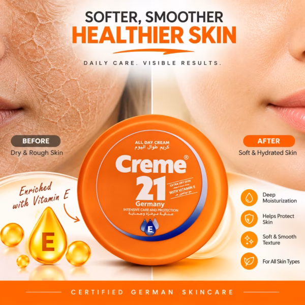 Creme 21 All Day Moisturizing Cream Authentic BD