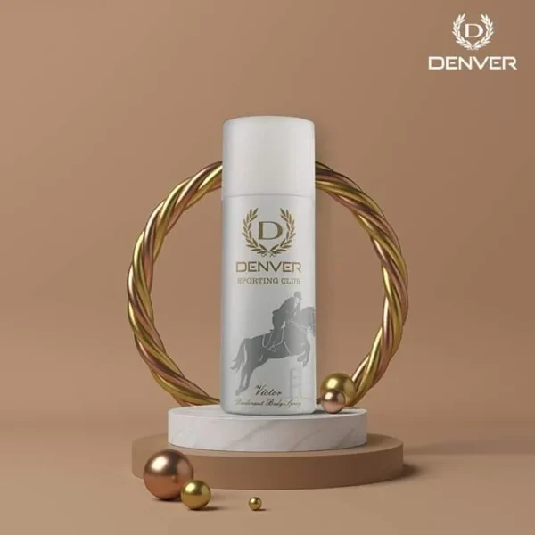 Denver Victor Sporting Be a winner at every game & smell the same with the instant odour killing & refreshing fragrance of Sporting Club Victor Deo.