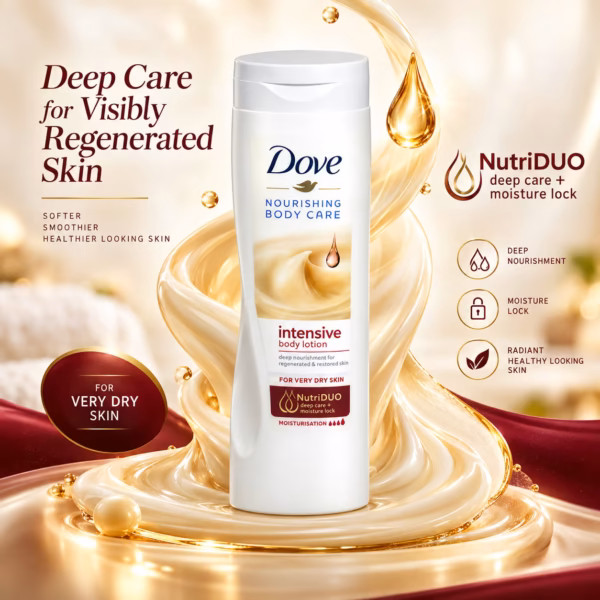 Dove Nourishing Body Care Clinical NutriDUO Barrier Restoration for Silky Skin