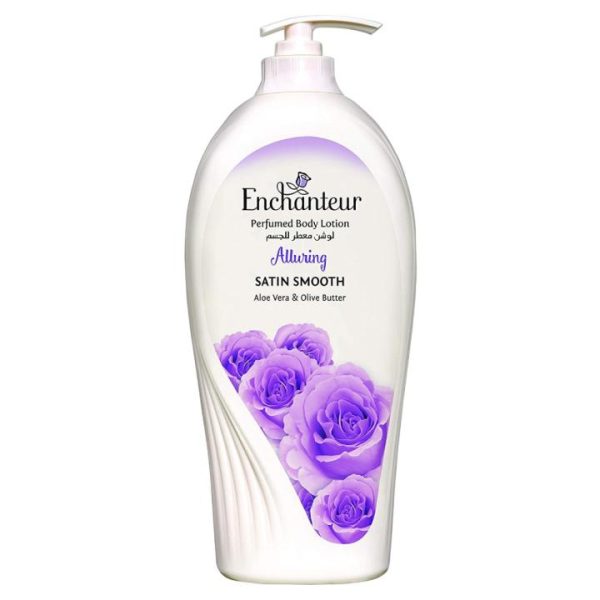 Enchanteur Perfumed Alluring Body Lotion Alluring Satin Smooth 500ml with Vitamin A C E and Niacinamide - ModernBeautyBD