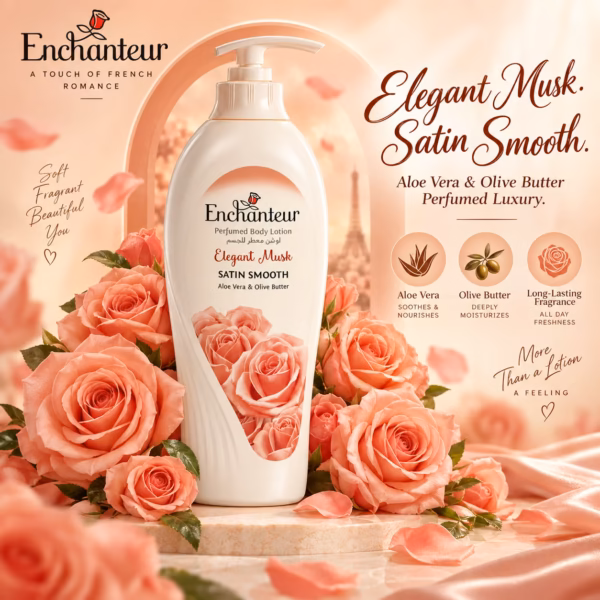 Enchanteur Perfumed Body Lotion Elegant Musk