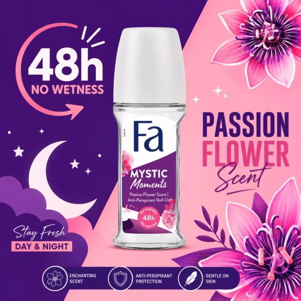 Fa Mystic Moments Passion Flower Roll On