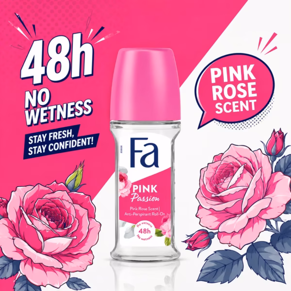 Fa Pink Passion Roll On