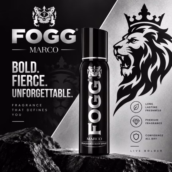Fogg Marco Body spray Black