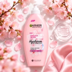Garnier Sakura Glow Hyaluron Body Serum Lotion Clinical Hydration