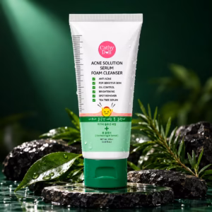 Authentic Cathy Doll Acne Solution Cleanser serum foam tube