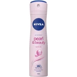 NIVEA Pearl & Beauty Deodorant Spray for Women white bg