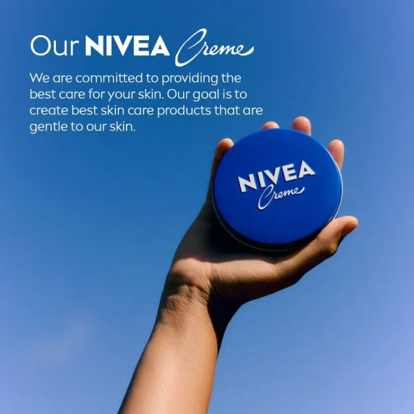 Nivea Cream for Moisturizing Face, Hands, and Body provides If you are looking for a non-greasy, light moisturizer for daily use which gives you instant soft & fresh skin feel. Nivea soft cream is the right moisturizer for you