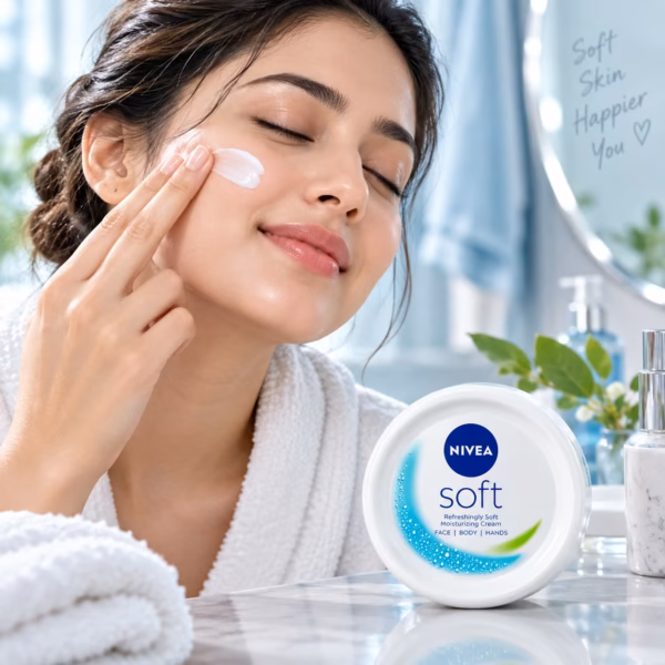 Nivea Soft Refreshingly Moisturising Cream