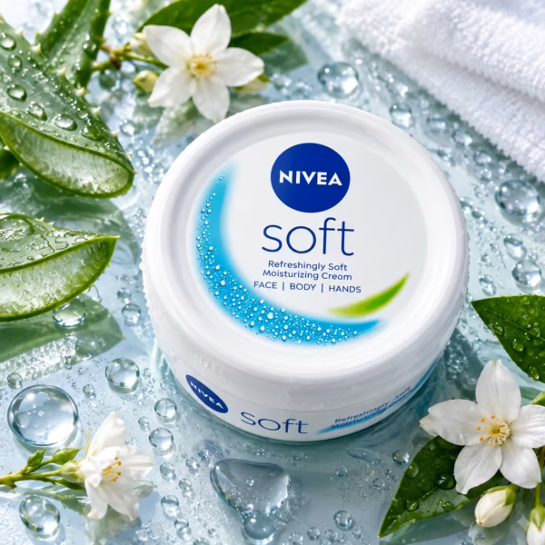 Nivea Soft Refreshingly Moisturising Cream