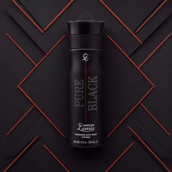Pure Black Body Spray