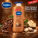 Vaseline Cocoa Glow Body Lotion Rich Botanical Lipids for Radiant, Resilient Skin