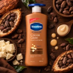 Vaseline Cocoa Glow Body Lotion Rich Botanical Lipids for Radiant, Resilient Skin