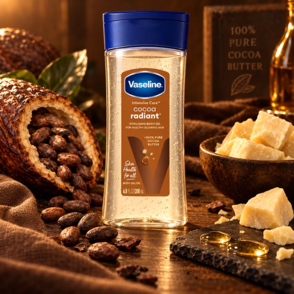 Vaseline Intensive Care Cocoa Radiant Gel Body Oil
