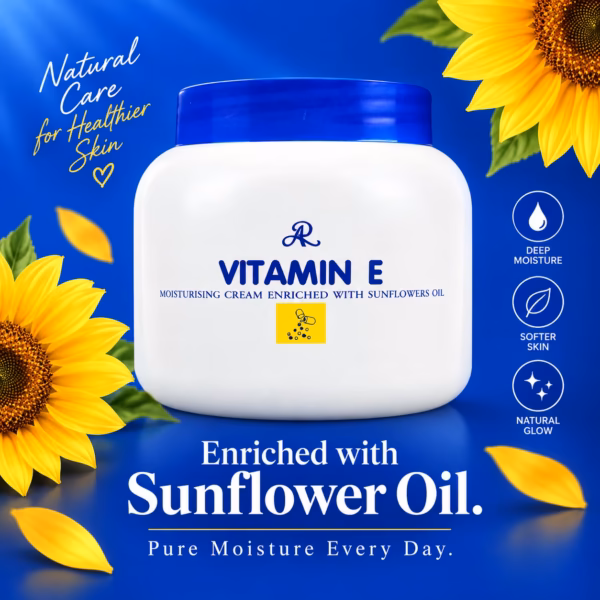 Vitamin E Moisturizing Cream Botanical Barrier Repair for Radiant