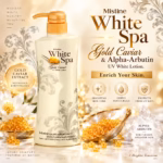 White Spa Gold Caviar UV Whitening Body Lotion