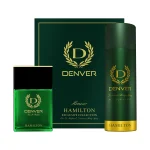 Denver Hamilton Eau De Perfume 60ml in elegant green packaging