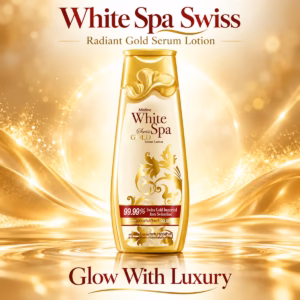 White Spa Swiss Gold Serum Body Lotion bottle