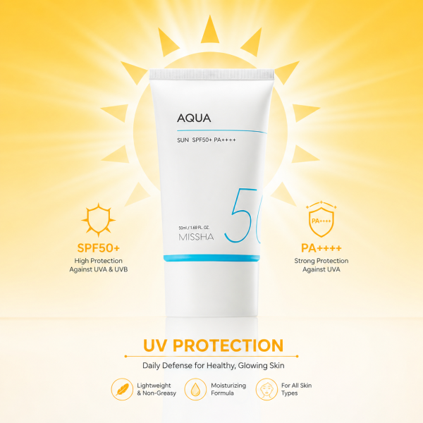 Missha Aqua All Around Safe Sun Block SPF50+PA++++ 50ml