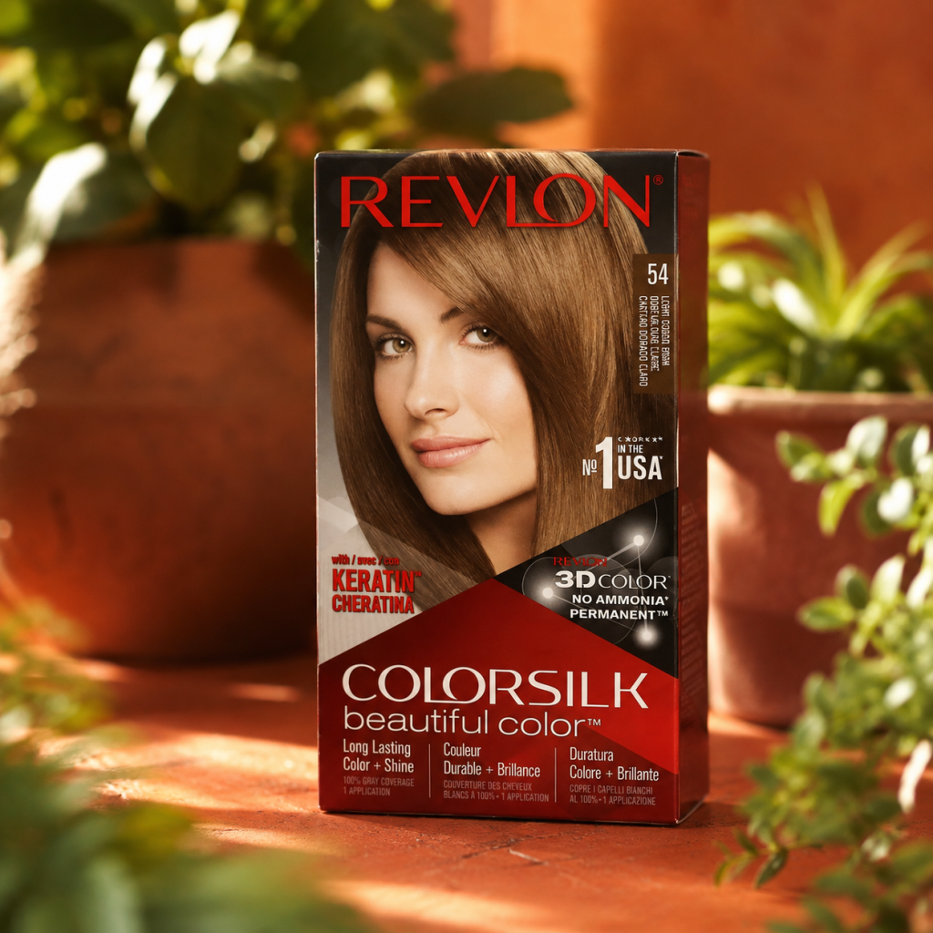 Revlon Silk Hair Color Light Golden Brown