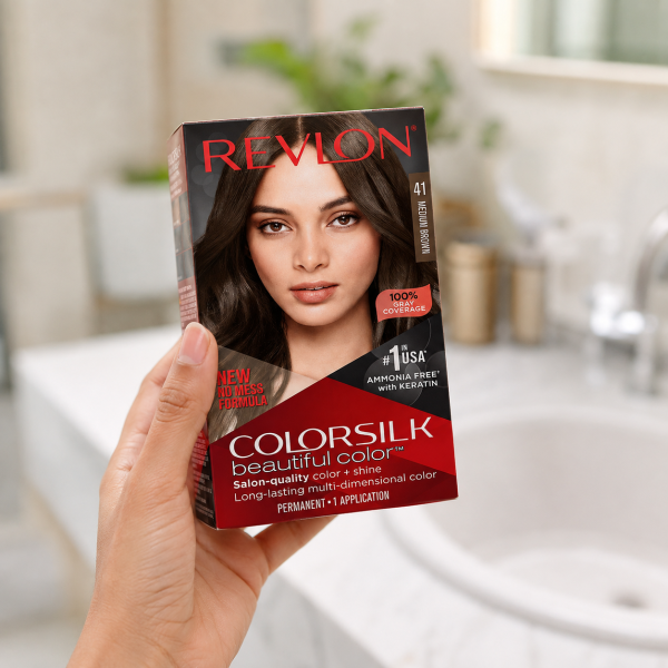 Revlon Silk Hair Color Medium Brown