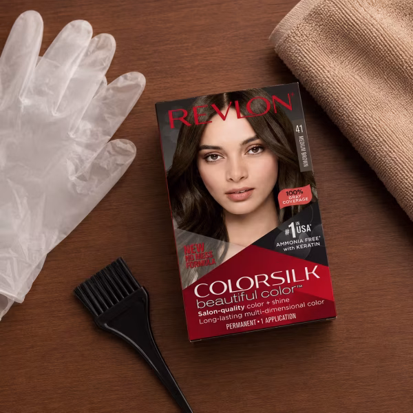 Revlon Silk Hair Color Medium Brown