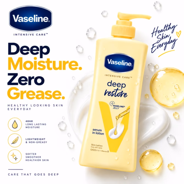 Vaseline Deep Restore Body Lotion