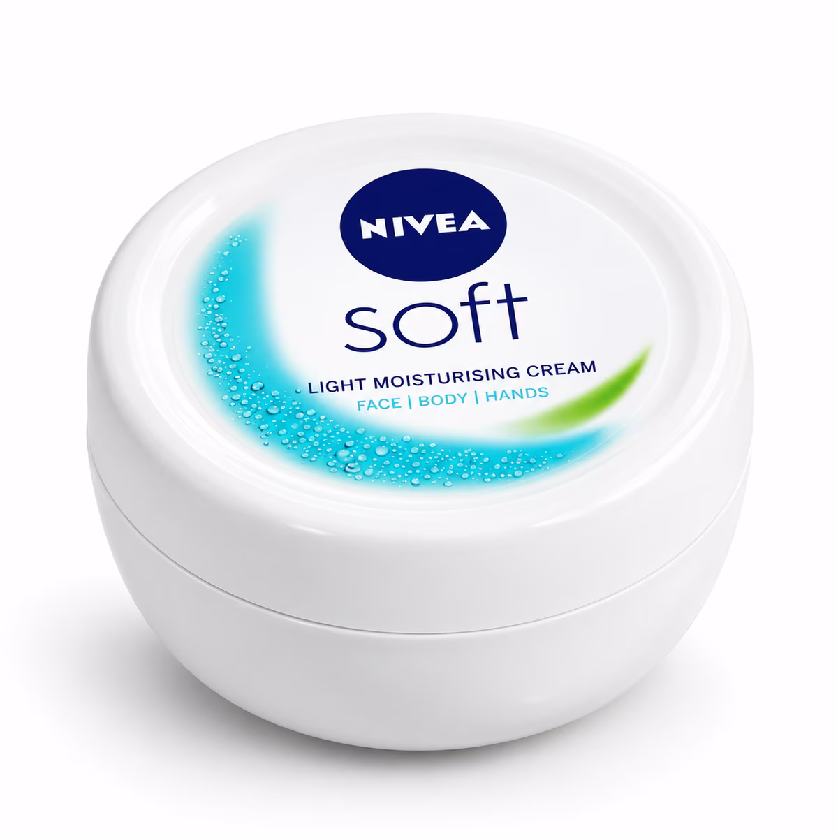 Nivea Soft Light Moisturising Cream 100ml jar for daily hydration