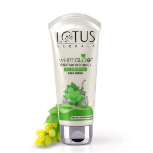 Lotus Herbal Whiteglow Facewash for Oil Control and Active Skin Whitening