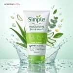 simple moisturising face wash