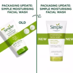 simple moisturising face wash