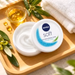 Authentic Nivea Soft Light Moisturising Cream jar for daily hydration