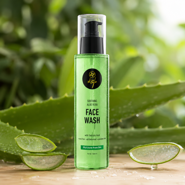 Skin Cafe Soothing Aloe Vera Facewash with Salicylic Acid