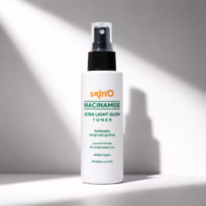 Authentic Skino Niacinamide glow Toner 100ml bottle for bright skin