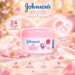 Johnson's Baby Intense Moisturization Cream Pediatric Barrier Care for Delicate Skin