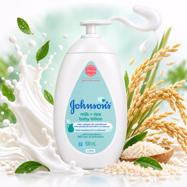 Johnson's Baby Milk Rice Body Lotion