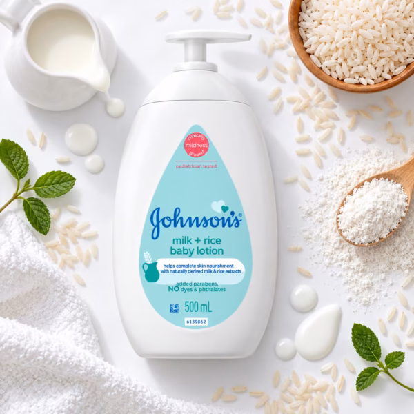 Johnson's Baby Milk Rice Body Lotion