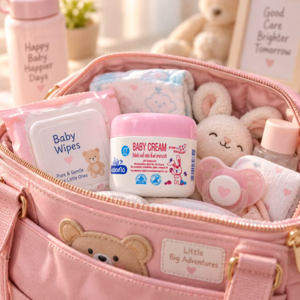 Kodomo Baby Cream Pink Hanabaki 50gm