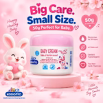 Kodomo Baby Cream Pink Hanabaki 50gm
