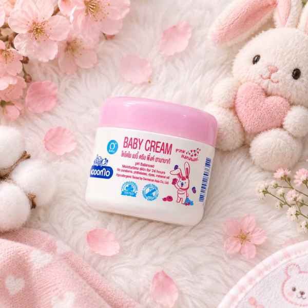 Kodomo Baby Cream Pink Hanabaki 50gm