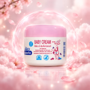 Kodomo Pink Hanabaki Baby Cream