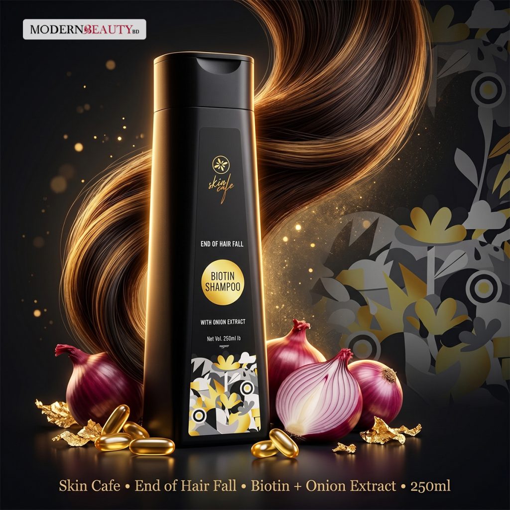 Skin Cafe End of Hair Fall Biotin Shampoo with Onion Extract