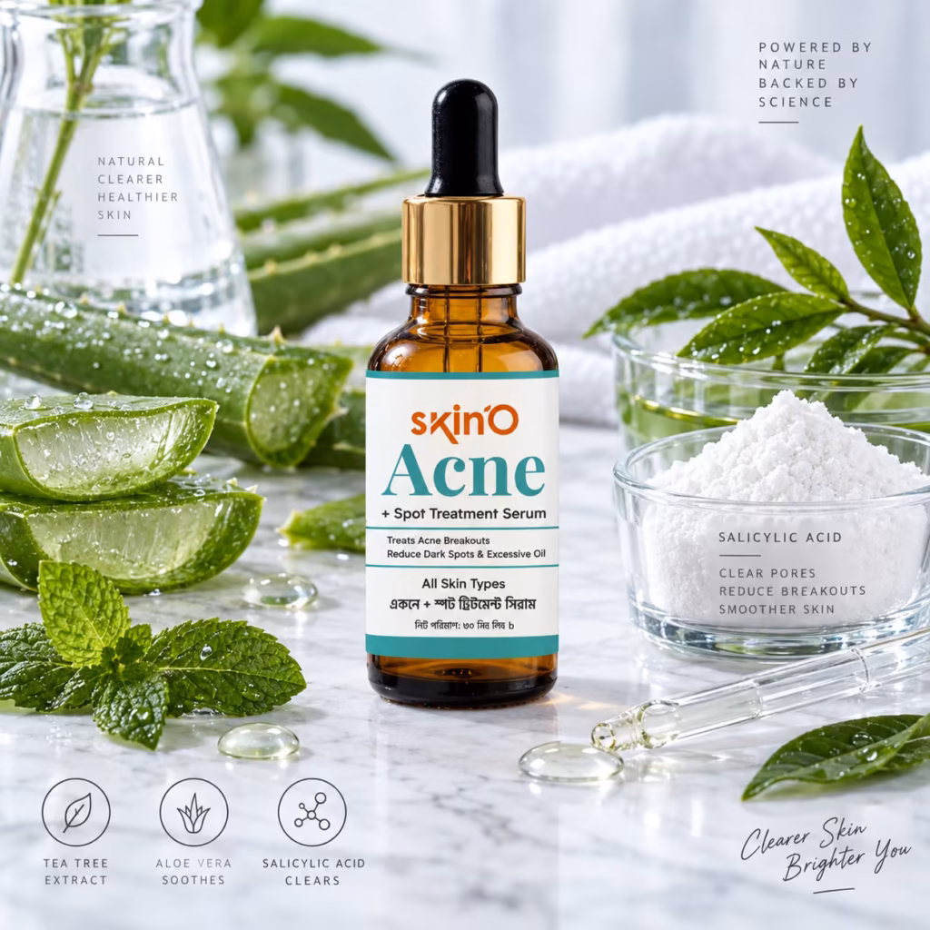 Skin'O Acne + Spot Treatment Serum Clinical Clearing & Dark Spot Correction
