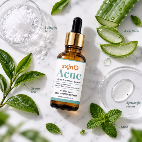Skin'O Acne + Spot Treatment Serum Clinical Clearing & Dark Spot Correction