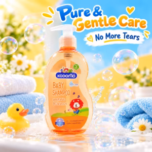 Authentic Kodomo Baby Shampoo Gentle Soft bottle