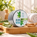 Skin Cafe Pure & Natural Aloe Vera gel jar authentic skincare product