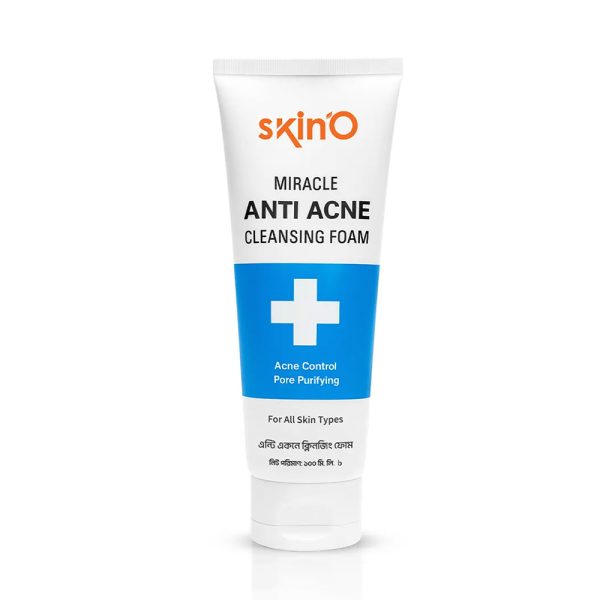 skino anti acne miracle cleansing foam