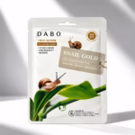 Authentic DABO Snail Gold Sheet Mask for deep hydration and anti-aging
