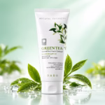 Dabo Green Tea Foam Cleanser 150ml tube for deep cleansing and sebum control